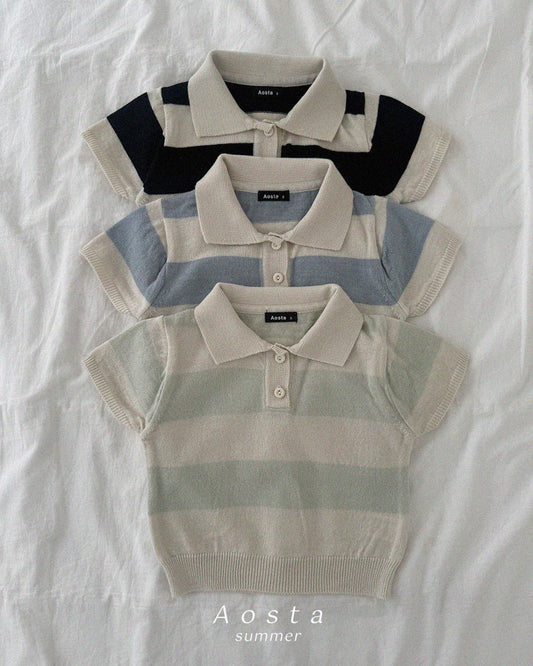 [PRE-ORDER] Knit Collar Top