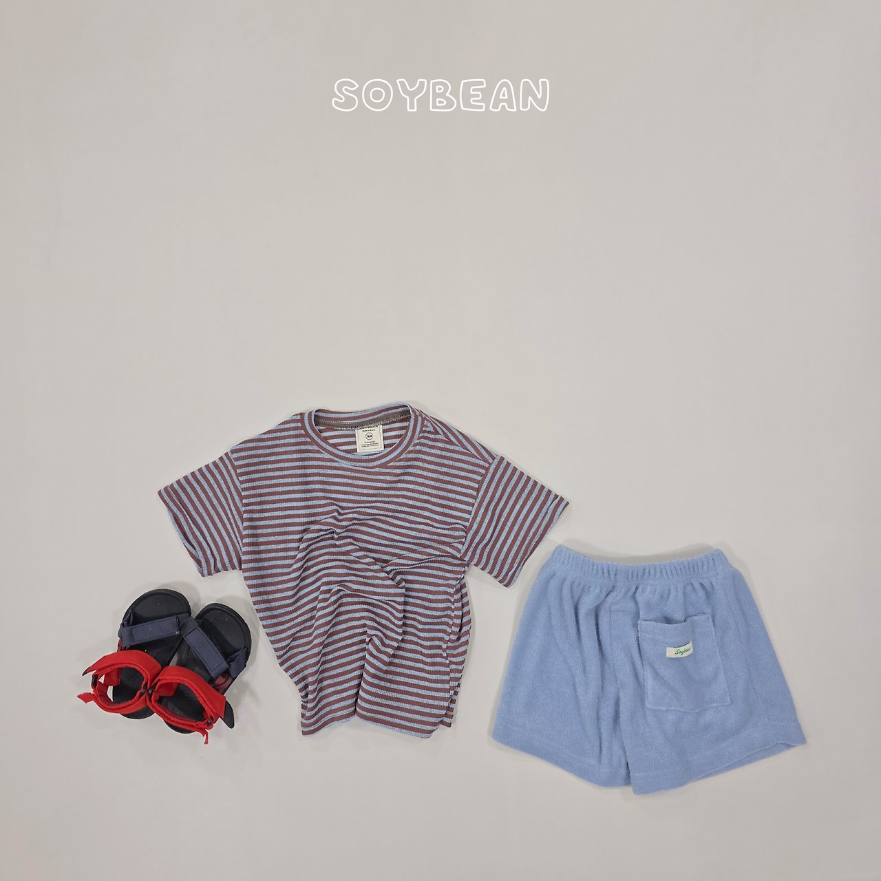 [PRE-ORDER] Ice Terry Top Bottom Set