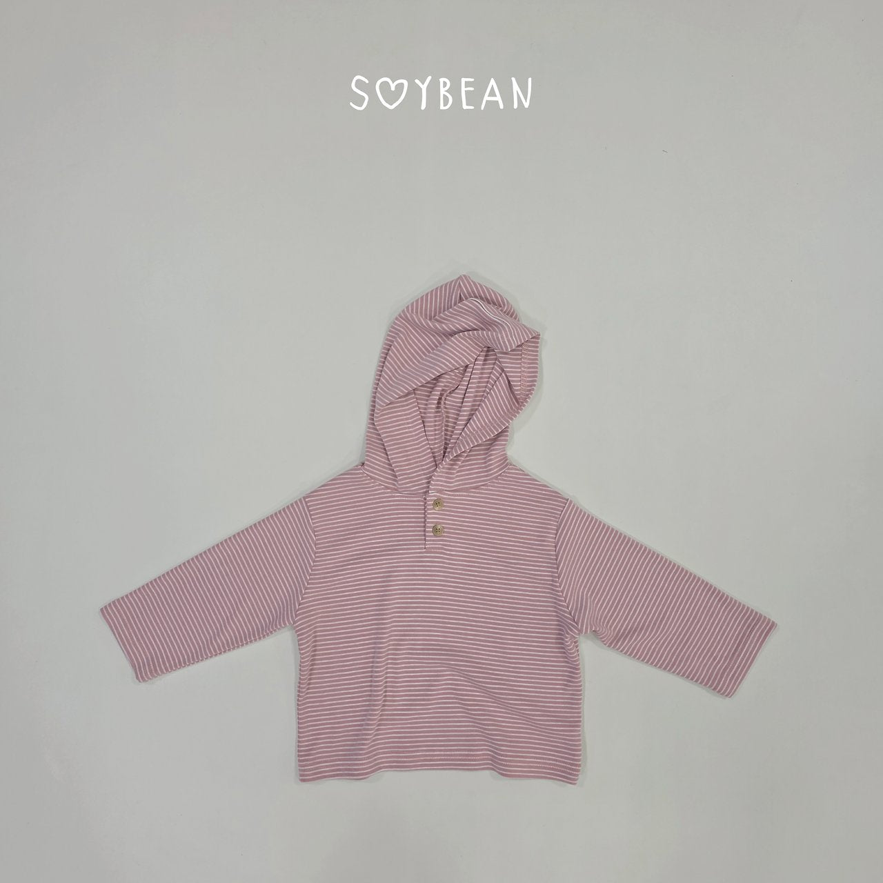 [PRE-ORDER] Stripe Button Hoodie T-Shirts