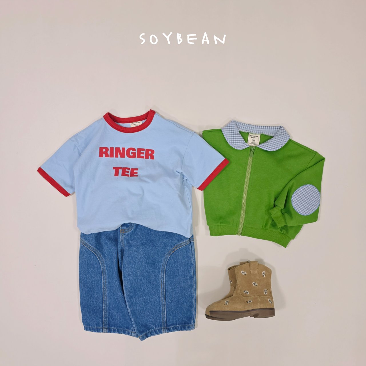 [PRE-ORDER] Curve Line Denim Pants