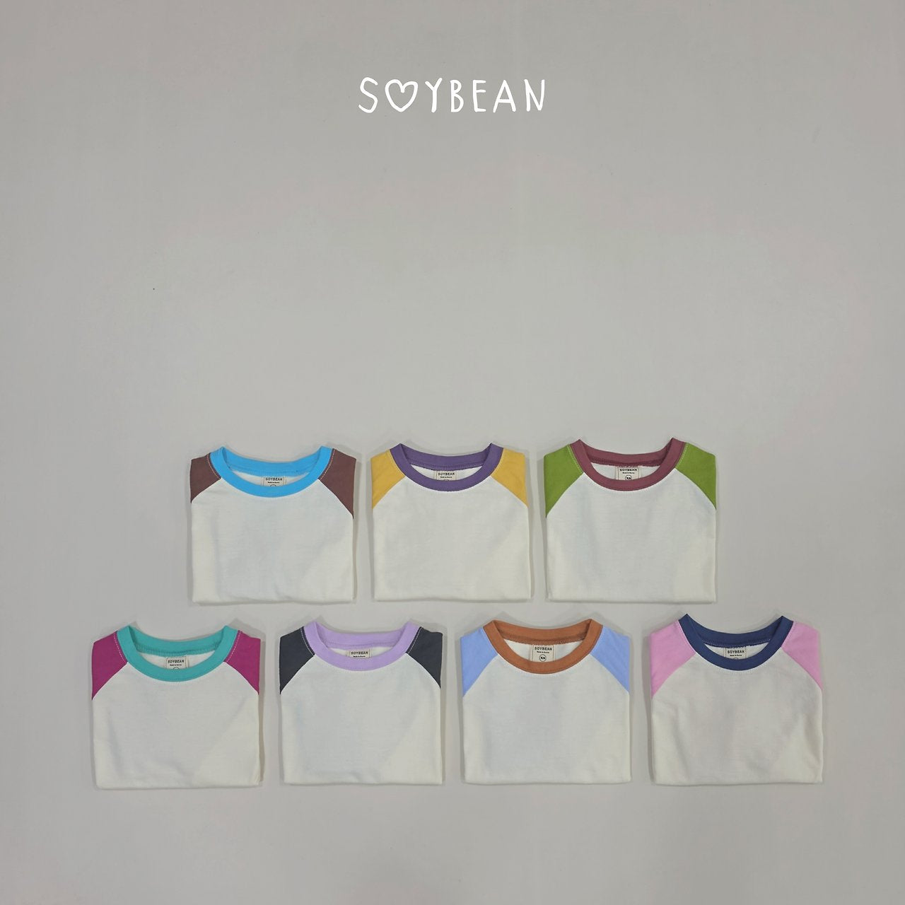 [PRE-ORDER] Color Raglan T-Shirts