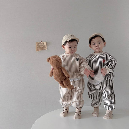 [PRE-ORDER] Basic Heart Top Bottom Set