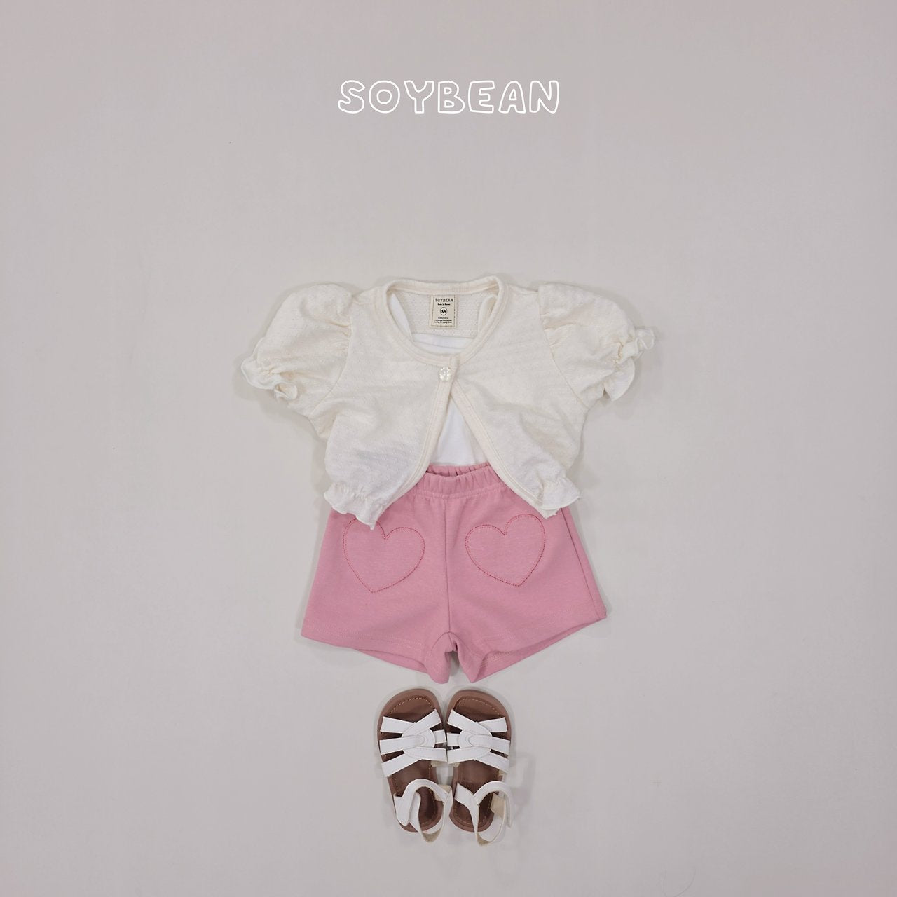 [PRE-ORDER] Puff Cardigan Tank Top Set