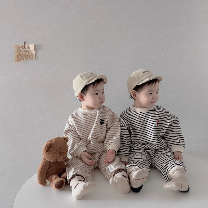 [PRE-ORDER] Basic Heart Top Bottom Set