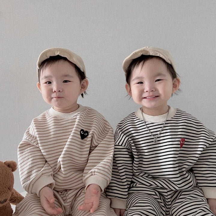 [PRE-ORDER] Basic Heart Top Bottom Set