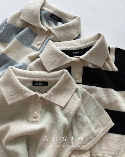 [PRE-ORDER] Knit Collar Top