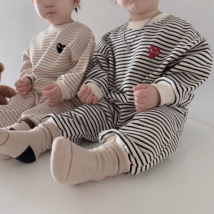 [PRE-ORDER] Basic Heart Top Bottom Set