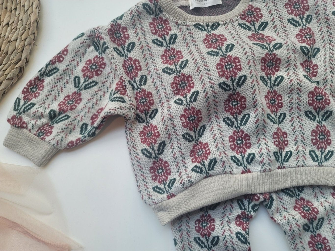 [PRE-ORDER] Knit Top Boot-Cut Pants Set