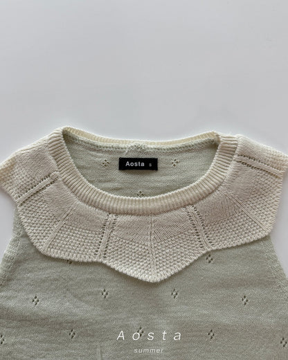[PRE-ORDER] Knit Frill Top