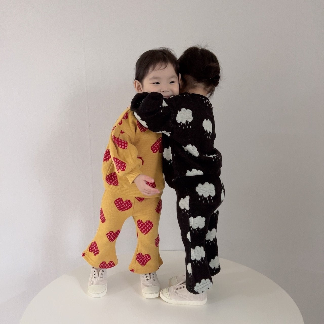 [PRE-ORDER] Knit Top Boot-Cut Pants Set