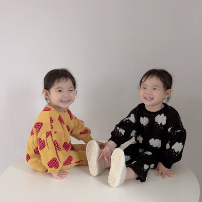 [PRE-ORDER] Knit Top Boot-Cut Pants Set