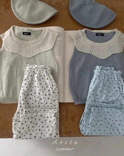 [PRE-ORDER] Knit Frill Top