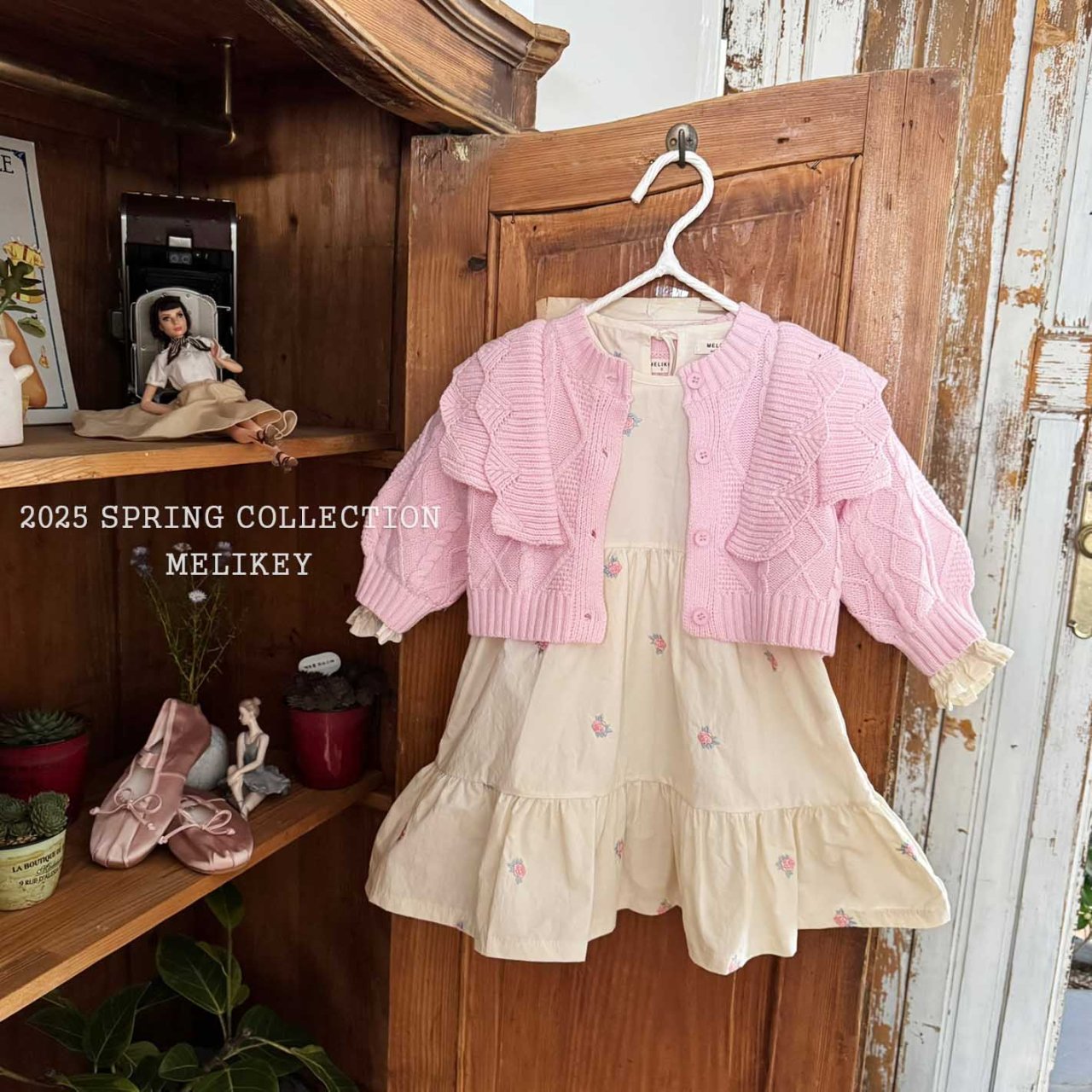 Jasmine Embroidery Dress [S(2-3yr)]