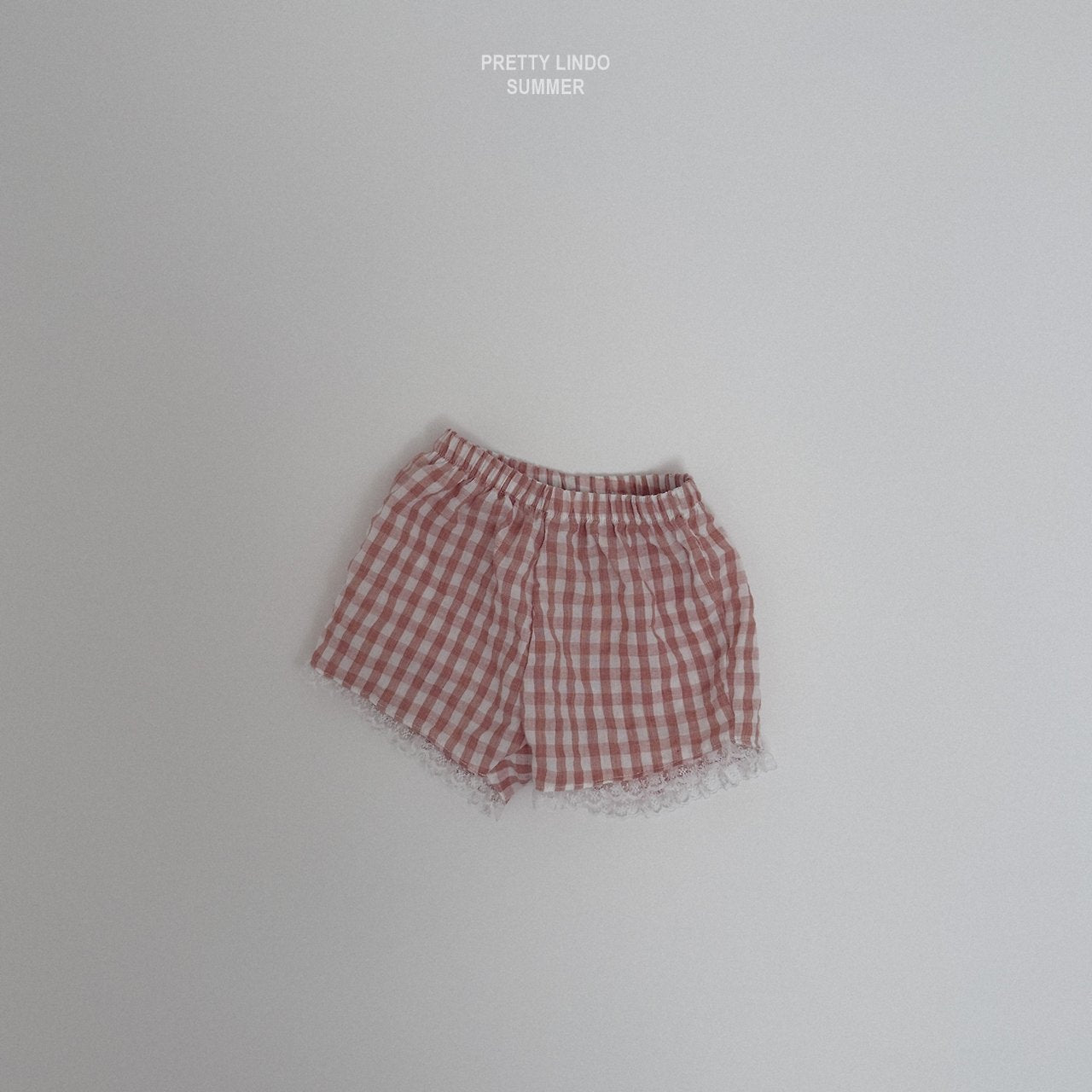 [PRE-ORDER] Check Frill Shorts