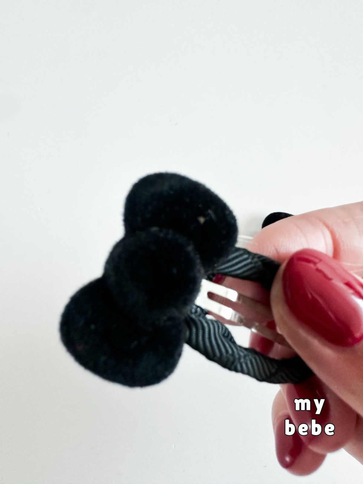 [PRE-ORDER] Cute Velvet Ribbed Hair Pin Set