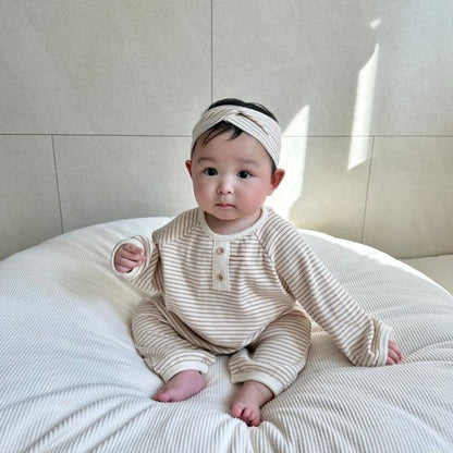 [PRE-ORDER] Button Body Suit + Hair Band Set