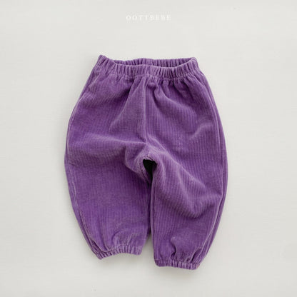[PRE-ORDER] Velvet Sausage Pants