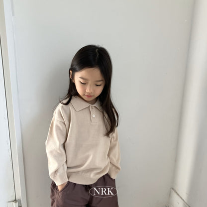 [PRE-ORDER] Cotton Collar Sweater Top