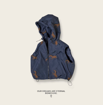 [PRE-ORDER] Autumn Horse Hoodie Vest