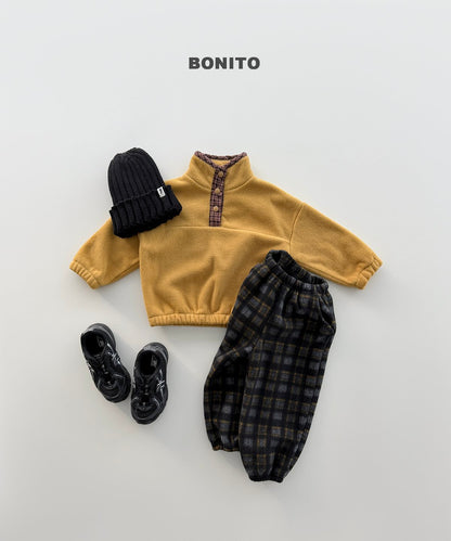[PRE-ORDER] Check Fleece Anorak