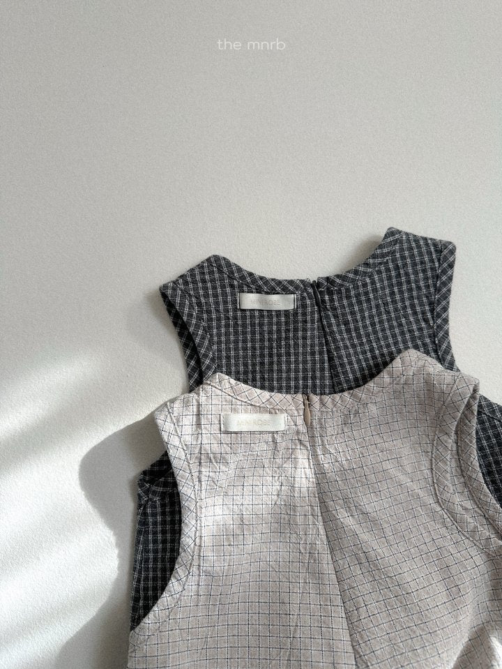 [PRE-ORDER] Modern Check Overalls