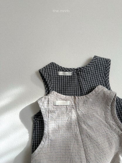 [PRE-ORDER] Modern Check Overalls