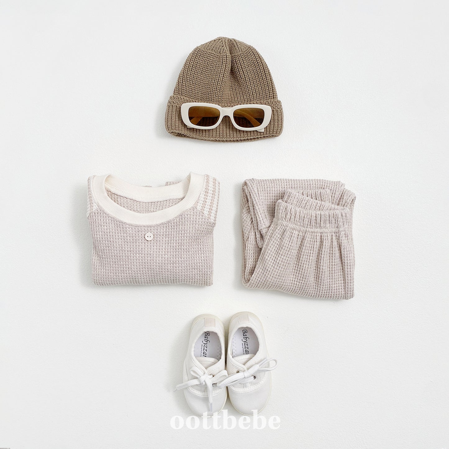 [PRE-ORDER] Cinnamon Waffle Top Bottom Set