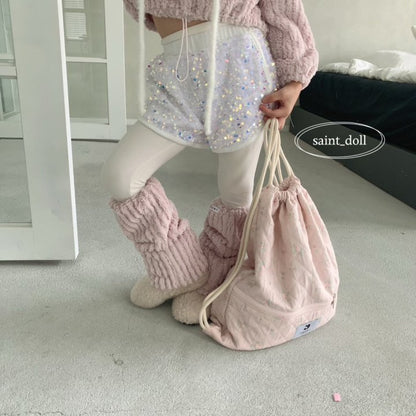 Bling Shorts [White/M(3-4yr)]