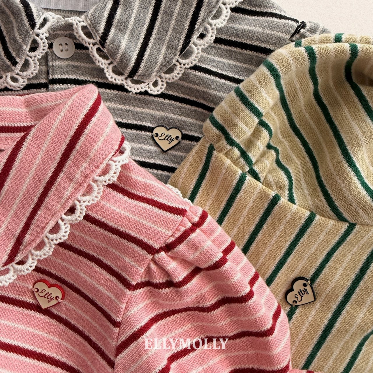 [PRE-ORDER] Curling Collar Frill T-Shirts