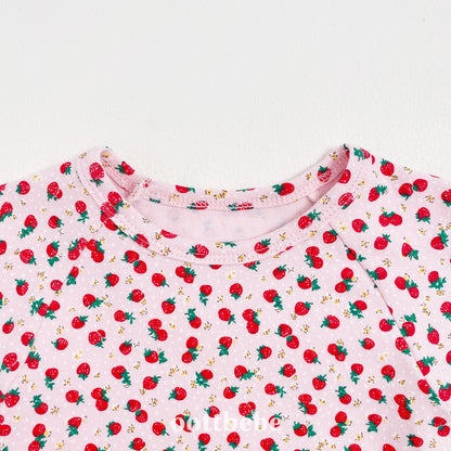 [PRE-ORDER] Strawberry Body Suit + Leggings Set