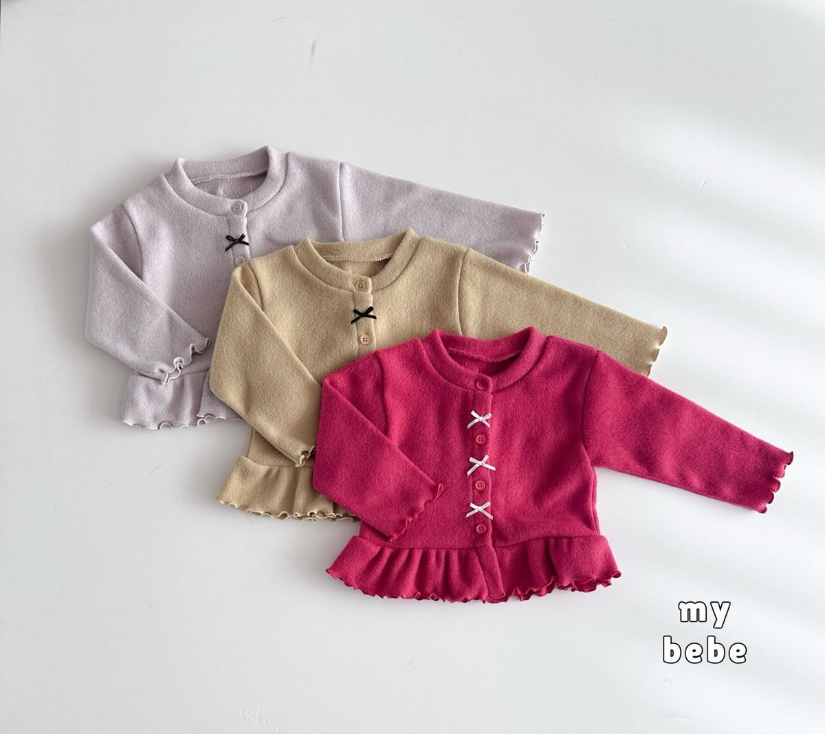 [PRE-ORDER] Winter Frill Ribbon Cardigan