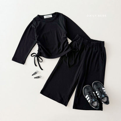 [PRE-ORDER] Side Shirring Top Bottom Set