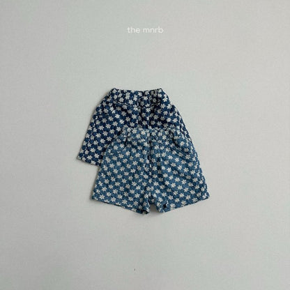 [PRE-ORDER] Flower Denim Shorts