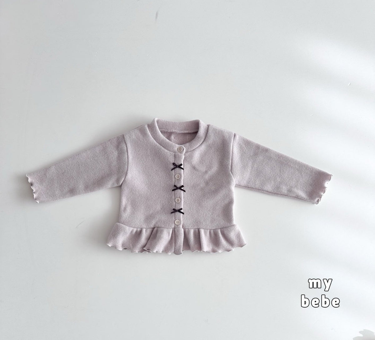 [PRE-ORDER] Winter Frill Ribbon Cardigan