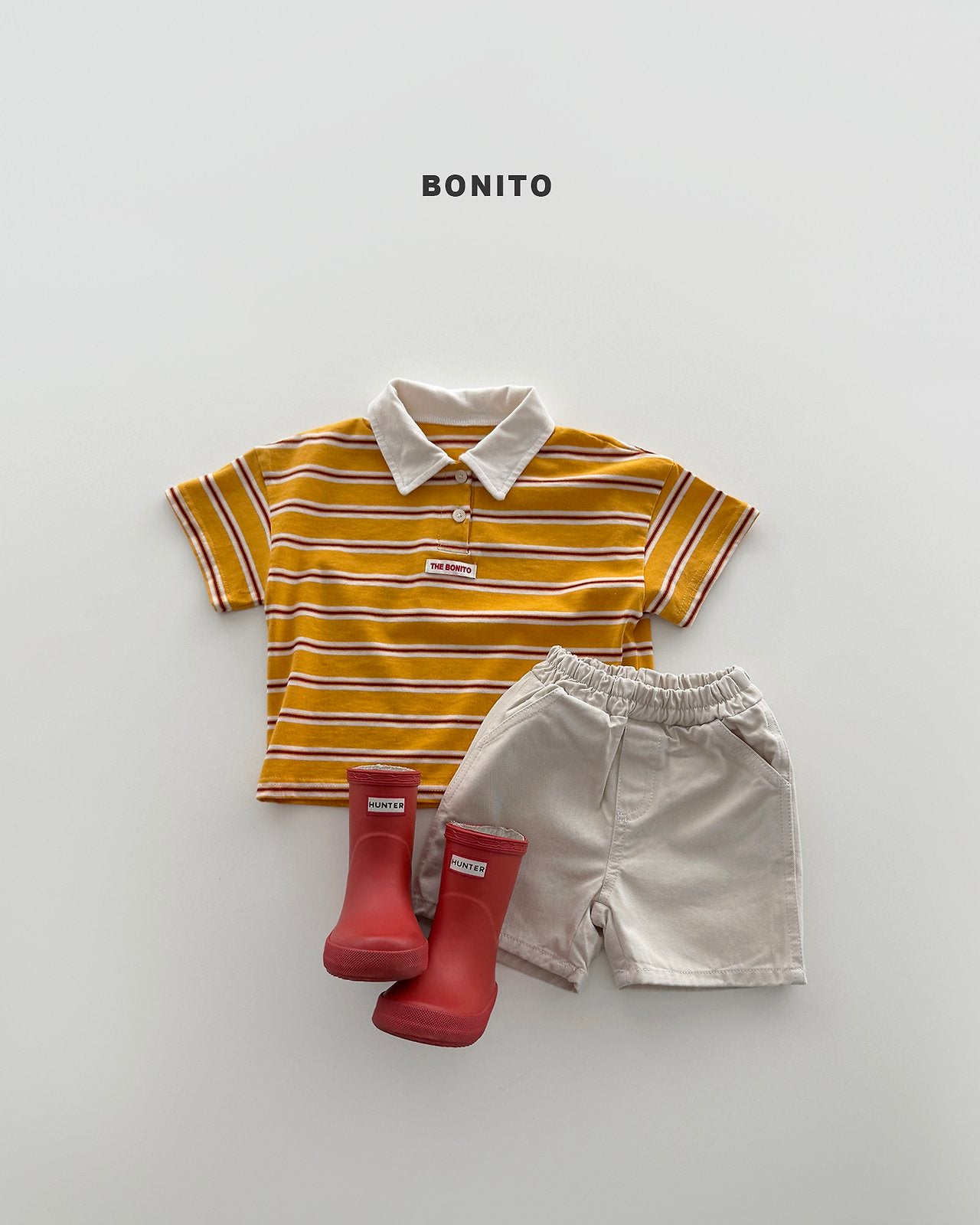 [PRE-ORDER] Sierre Stripe Collar T-Shirts