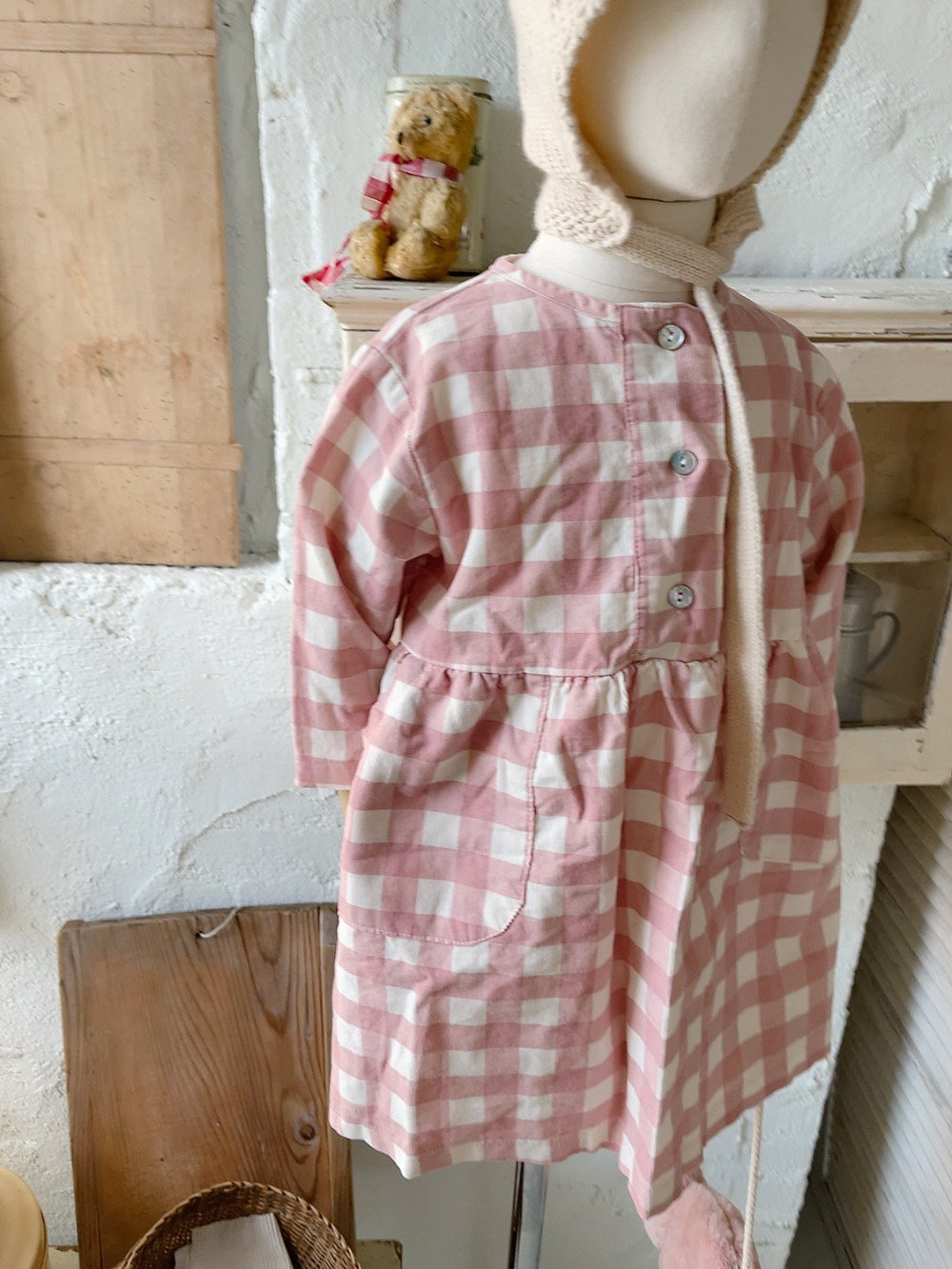 [PRE-ORDER] Margaret Check Dress