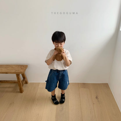[PRE-ORDER] Wide Half Ring Denim Pants