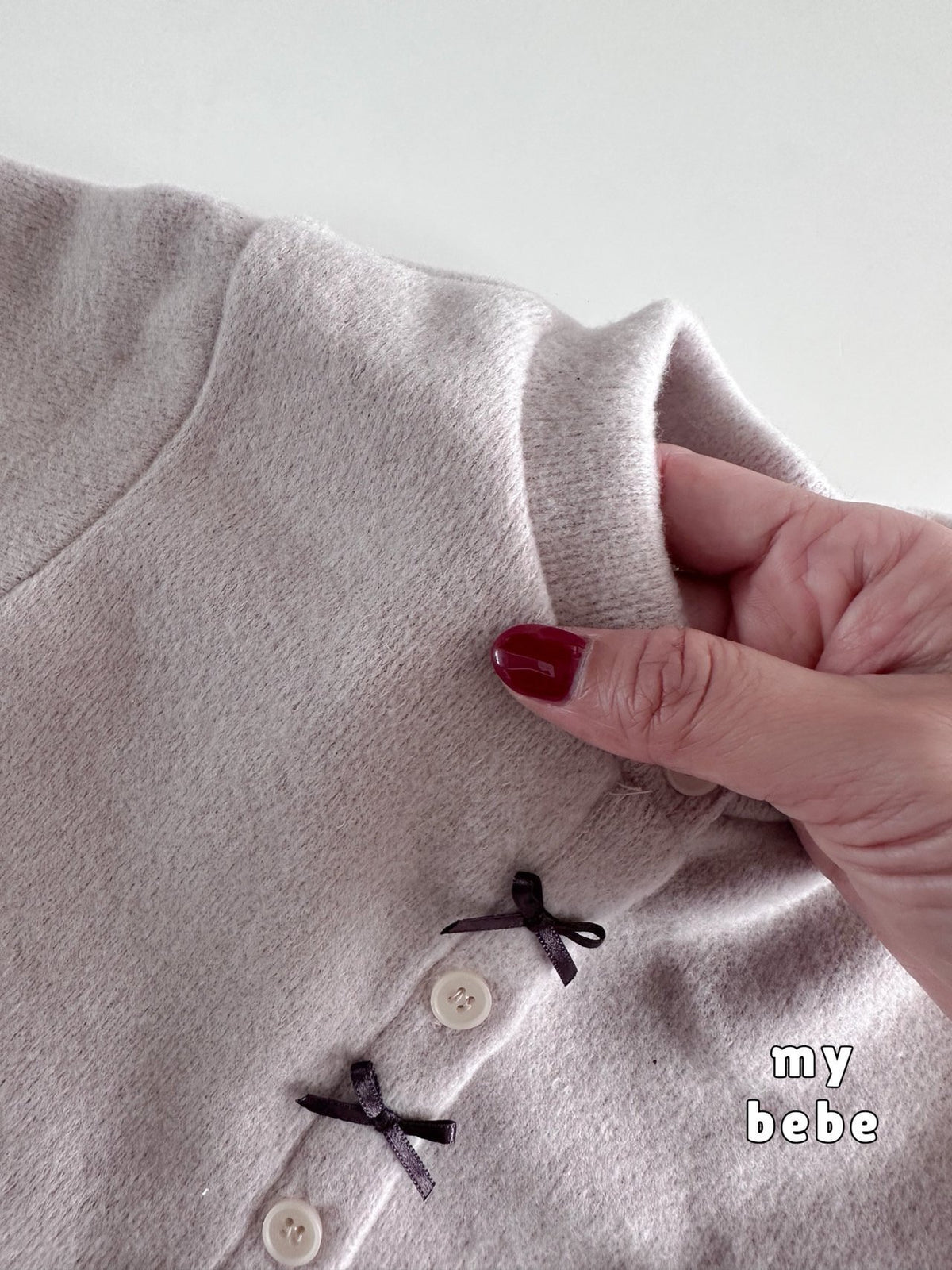 [PRE-ORDER] Winter Frill Ribbon Cardigan