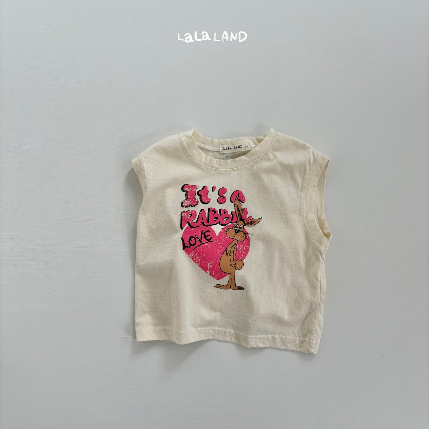 [PRE-ORDER] Love Rabbit Sleeveless T-Shirts