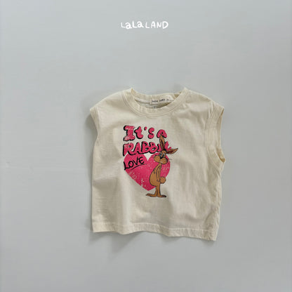 [PRE-ORDER] Love Rabbit Sleeveless T-Shirts