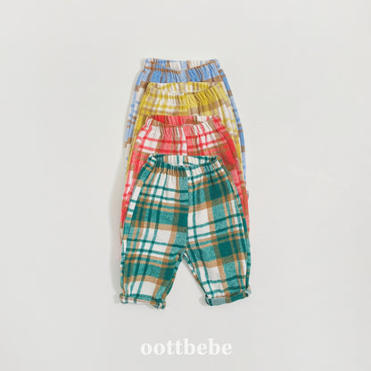 [PER-ORDER] Wafers Check Pants