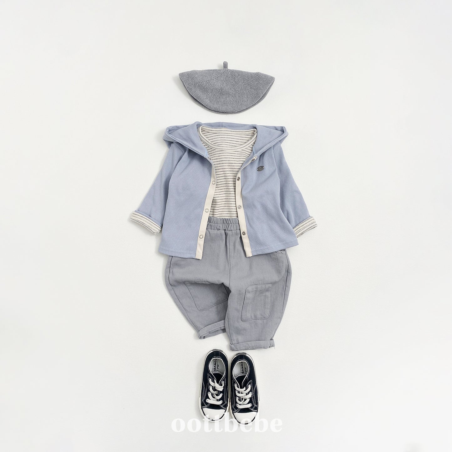 [PRE-ORDER] Olive Cardigan + T-Shirts Set