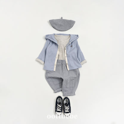 [PRE-ORDER] Olive Cardigan + T-Shirts Set
