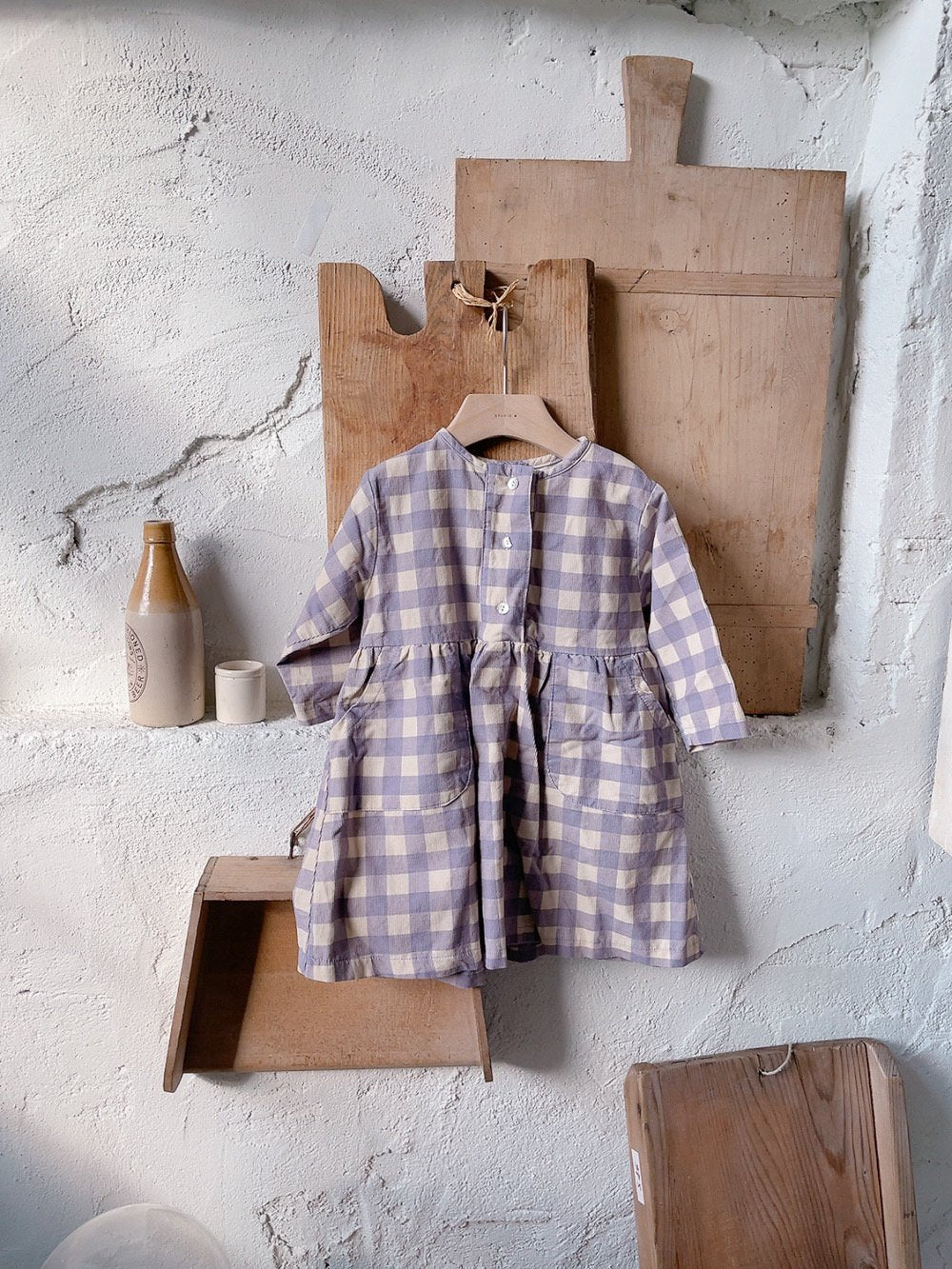 [PRE-ORDER] Margaret Check Dress