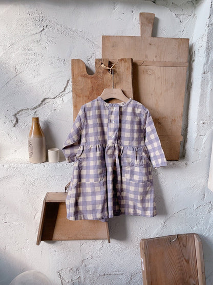 [PRE-ORDER] Margaret Check Dress