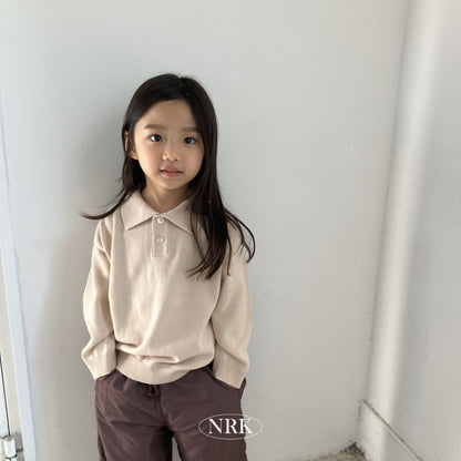 [PRE-ORDER] Cotton Collar Sweater Top