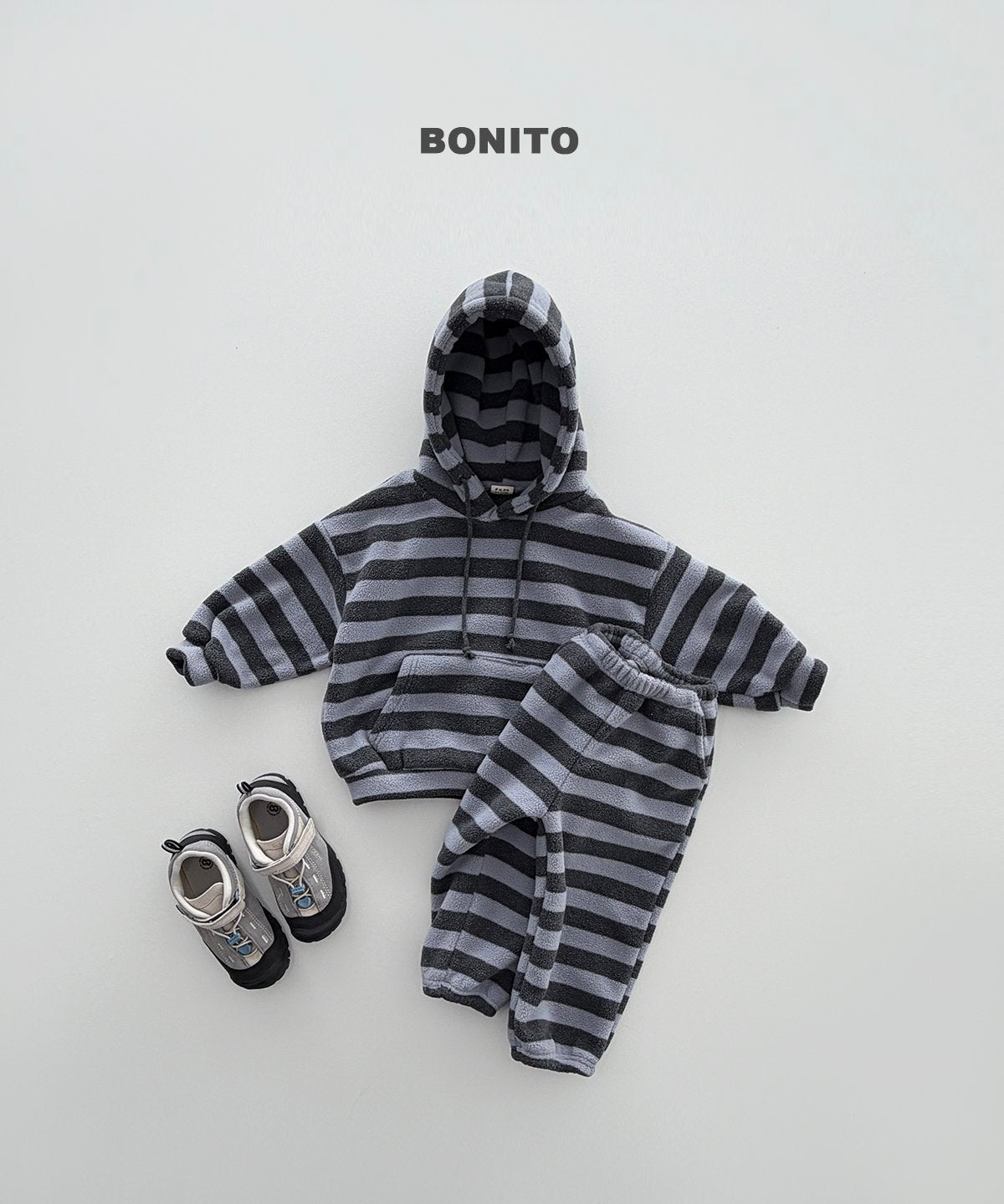 [PRE-ORDER] Bold Stripe Fleece Hoodie Sweatshirts