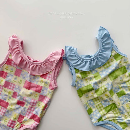 [PRE-ORDER] Garden Frill Swim Suit