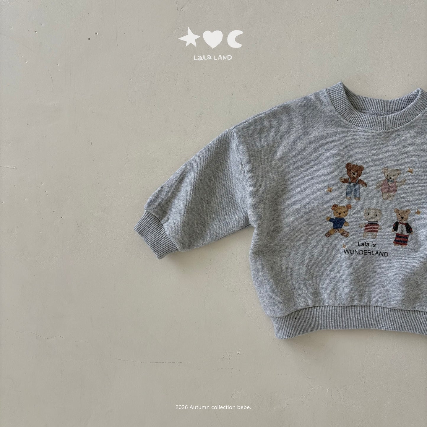 [PRE-ORDER] Bear Friends Baby Sweatshirts