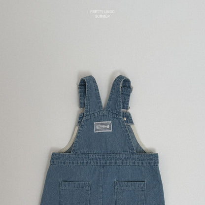 [PRE-ORDER] Denim Suspender Dress